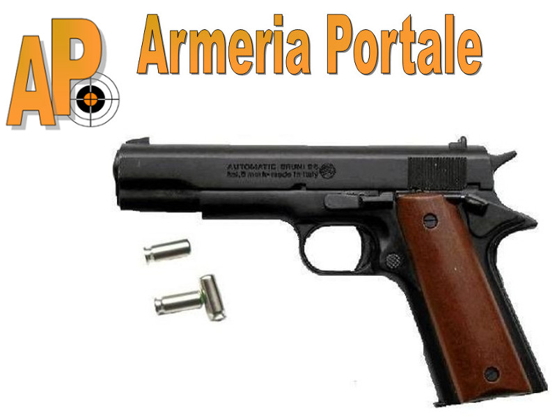 Pistola a salve Colt Bruni 96 cal 8 mm [bruni colt bruni 96 cal 8 salve] -  58,00 € Armi - Armeria Mancini