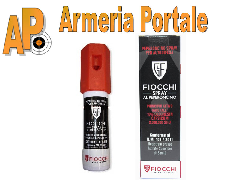 FIOCCHI Spray al Peperoncino - Armeria Portale